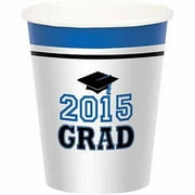 Grad Success Graduation Cups, Pack of 50, Blue