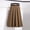 Khaki, variant on Dianli Midi Skirt Belted Midi Skirt Women's Hanging Mid Length Belted Casual Midi Skirt Hepburn Style Elastic Waist Versatile Day To Night Midi Skirt