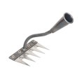 thumbnail image 4 of DYNWAVECA Weeding Rake Sturdy Hardened Weeding Tool for Soil Aeration Digging Backyard 5 Tine, 4 of 10