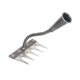thumbnail image 3 of Rastrillo desmalezador de metal resistente para jardín, herramienta para cultivar, labrar tierra, parterres y jardines. 5 dientes, 3 of 8