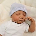thumbnail image 5 of Lifelike Reborn Baby Dolls 19 inch Cloth Body Sweet Sleeping Real Life Baby Dolls With Doll Accessories And Gift Box For 3+ Years Old Gifts, 5 of 5
