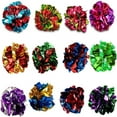 thumbnail image 1 of Cat Crinkle Balls  2.5 Inches  Lightweight and Multicolor  20 Pcs per Pack, 1 of 6
