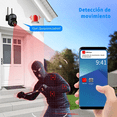 thumbnail image 2 of Cámaras Ip Seguridad Wifi Hd 1080p Foco 360° Negra, 2 of 3