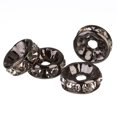 thumbnail image 1 of Spacer Charms Crystal DIY 50PCS Rhinestone Spacer Beads Loose Beads for Bracelet, 1 of 10