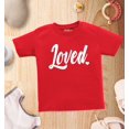 thumbnail image 4 of Shop4Ever Loved Heart Valentine's Day Toddler's Cotton T-Shirt 3T Red, 4 of 6