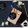 thumbnail image 5 of Inkdotpot Thank You From The New Wedding Bottle Tag Real Silver Foil Favor Hang Tags Pack Of 50, 5 of 6