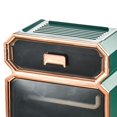 thumbnail image 3 of Titular de Papel Perfecl Accesorios de Baño de Tejido Verde, 3 of 8