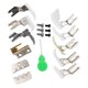 thumbnail image 5 of Juego De Pies De Pegamento Para Máquina De Punto De Cadeneta Industrial, Juego De Pies Prensatelas Cremallera Invisible Para Máquinas De Coser De Punto De Cadeneta Industrial ANGGREK Repairing Tool, 5 of 8