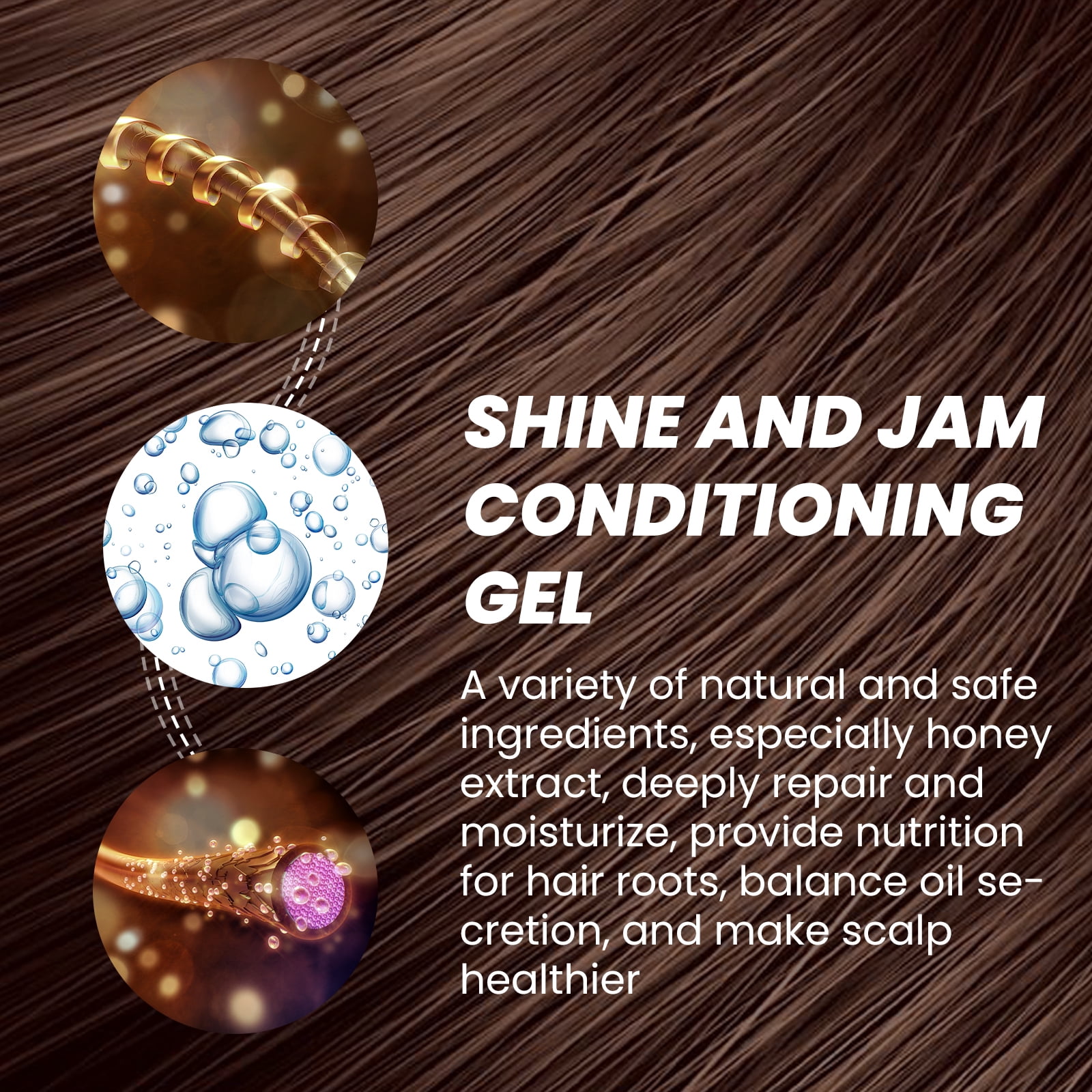 Alvantor Dreadlocks Braiding Gel Wax with Long-Lasting Moisture and Anti-Frizz Shine, 1.76oz