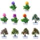 thumbnail image 1 of Gwong Decoración hogareña 1 unid jardín decoración artificial bonsái planta árbol flor adorno decoración del hogar Gwong 21007038, 1 of 6