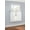 White, variant on Rhythm Lined Rod Pocket Tailored Tiers 54" x 24" in White