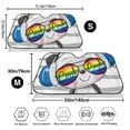 thumbnail image 3 of Fotbe Panda with Sun glasses Car Windshield Sunshade | Sun Visor Protector Front Window Shade, Keeps Out UV Rays, Keeps Your Vehicle Cool-Medium, 3 of 7