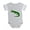 Heather Gray, variant on CafePress - Alligatorblackt - Cute Infant Baby Football Bodysuit