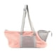 thumbnail image 2 of del animal doméstico del totalizador respirable hombro del animal doméstico de excursión del viaje del invierno - Rosa Rosado Colco Bolso tote Puppy Carrier, 2 of 6