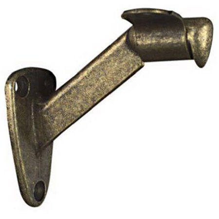 

N159-566 Antique Brass Finish Handrail Bracket