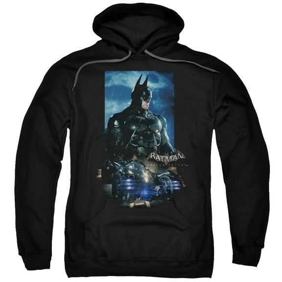 Batman Men's  Batmobile Hooded Sweatshirt Black