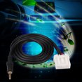 thumbnail image 5 of Cable adaptador de entrada de teléfono móvil con reproductor de MP3 y radio de entrada de audio auxiliar de 3,5 mm para Mazda 3/6, 5 of 5
