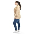 thumbnail image 2 of Sudadera efecto jaspeado Roman Fashion /Tallas Extras, 654 (Cafe) cafe 40, 2 of 6