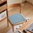 thumbnail image 4 of Cojines de asiento para Sillas de Oficina, Cojines de Silla de Comedor de Corduroy 40x40cm, Desmontables Y Antideslizantes, Cojines de Silla para Sillas de Comedor, 4 of 6