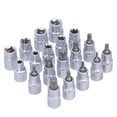 thumbnail image 4 of 19 Uds Pentalobe Star Bits Kit de enchufes macho hembra E enchufes 1/2 pulgadas unidad T20-T70/Herramienta de E10-E24, 4 of 8