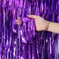 thumbnail image 2 of BallsFHK 2 Pack Party Decorations Curtain Party Foil Fringe Birthday Decorations Photo Booth Streamer Theme Bachelorette Graduation Party Decorations, 2 of 3