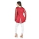 thumbnail image 3 of Blusa con detalle de malla Roman Fashion /Tallas Extras, 229 (Rojo) rojo 40, 3 of 6