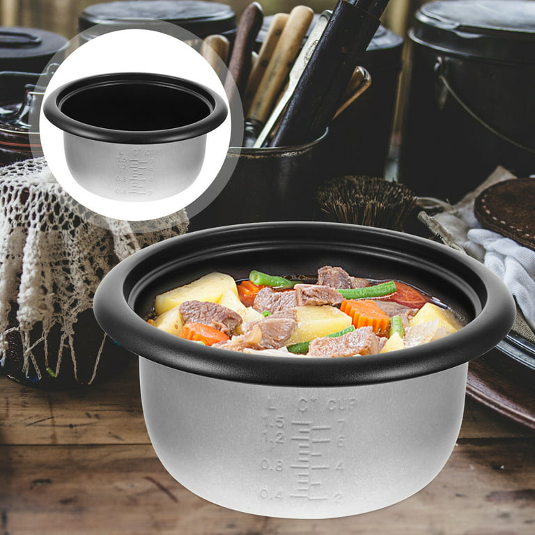 Thick Cooking Pot Multi-function Inner Pot Cooking Pot Liner Rice Cooker Supply for Cooking, Size: 26x26x12CM