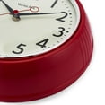 thumbnail image 2 of Westclox Horloge Murale Ronde de 9,5 po, Rouge - Modèle 32042RCN, 2 of 6