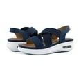 thumbnail image 2 of Pennysue Women's Summer Blue Strap Elastic Air Cushion Sports Sandals Size 10, 2 of 7