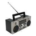 thumbnail image 1 of Radio FM AM SW Portable, Haut-Parleur Bluetooth Portable Radio avec Bandes AM FM SW, Radio de Qualité Sonore Claire avec RVB, Haut-Parleur pour Extérieur, Maison, Voyage, 1 of 7