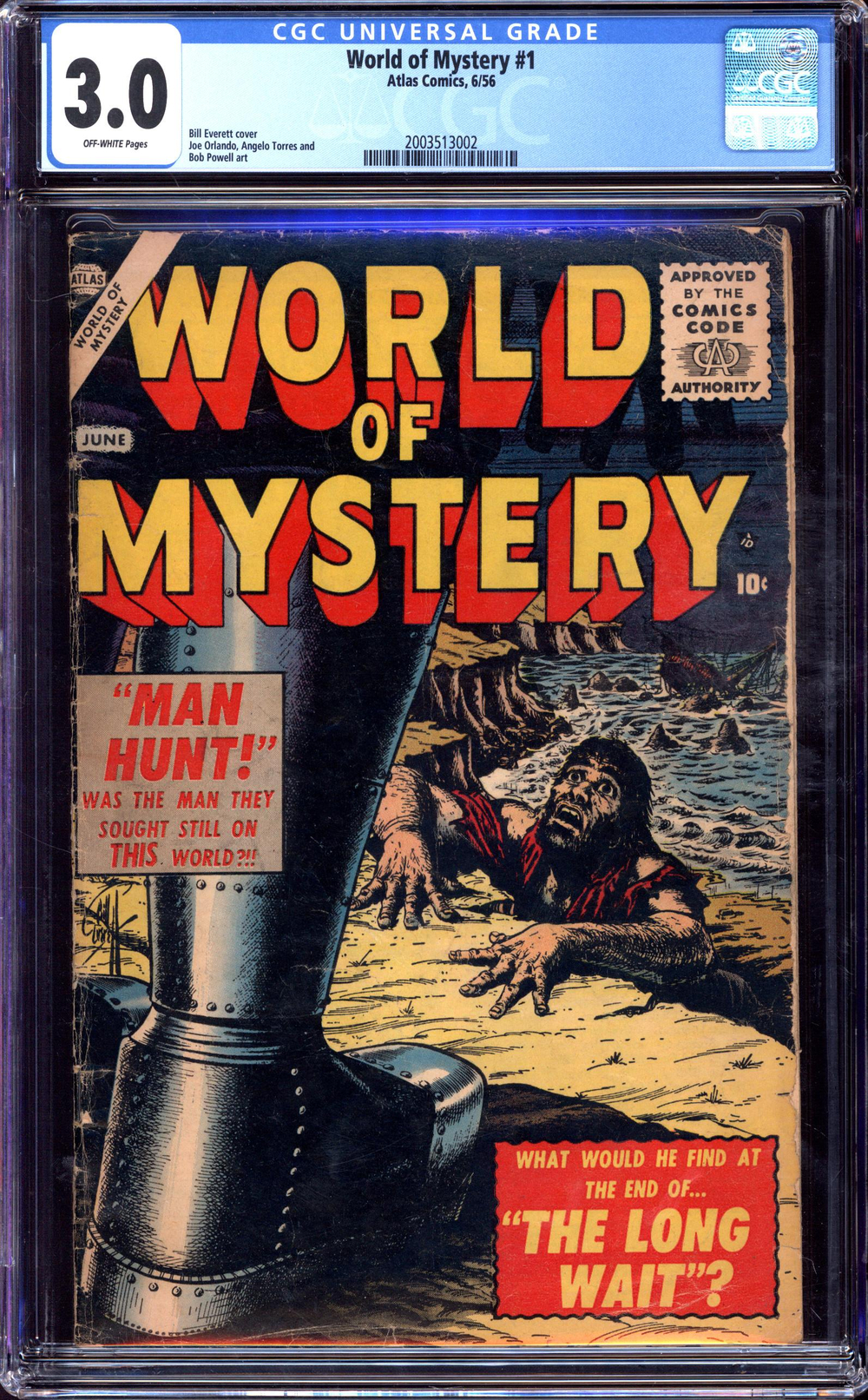 Cover of World of Mystery #1