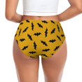 thumbnail image 3 of Womens Underwear halloween black bats yellow Cuteness No Show Seamless Underwear for Women, Soft Stretch Women's Panties, Hipster Ladies Panties Bikini Underwear Briefs, 3 of 6