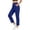 Blue, variant on FAIWAD Travel Pants Women High Waisted Stretch Athletic Golf Ankle Pants Dressy Business Work Trousers