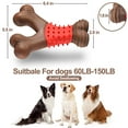 thumbnail image 6 of PETSTA Tough Dog Toys for Aggressive Chewers Large Breed & Medium Breed, Indestructible Durable Dog Chew Toys with Nylon and Rubber for Teeth Cleaning, 6 of 7