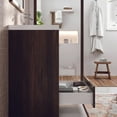 thumbnail image 7 of Eviva Lugano 24" Rosewood Modern Bathroom Vanity w/ White Integrated Top, 7 of 7