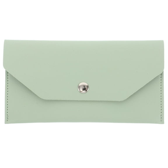 Hemoton Reusable Envelope For Cash Pu Leather Money Wallet Organizer For Wallet Long Wallet For Woman Elegant Wallet Card Pouch Wallet For Cash