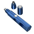 thumbnail image 2 of Wswqop Electric Nose Hair Trimmer Travel Size Smooth Cutting Professional Nose Grooming Blue, 2 of 9