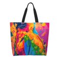 thumbnail image 1 of Easygdp Colorful Parrot Jungle Dream A Bolsas Tote para Mujer, Bolsos de Hombro para Viaje, Bolsos de Mano de Gran Capacidad para Compras y Trabajo, 1 of 8