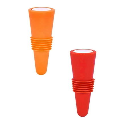 

Bottle Stopper Color Silicone + Stainless Steel Stopper Beverage Bottle Stopper 2PCS Bottle Stoppers Cute Stoppers Silicone Rabbit A Great Corker Stopper Set Christmas Stoppers Pack Cute Corks Bottles