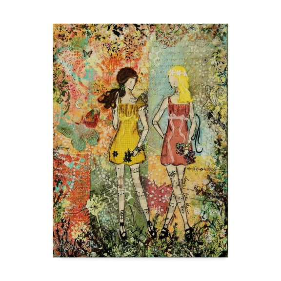 Trademark Fine Art 'Days Like These' Canvas Art by Janelle Nichol