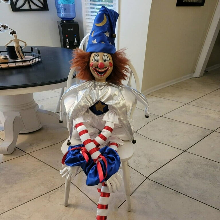 Poltergeist Clown Doll Clown Plush Doll Toys Soft Stuffed Doll Decoration Funny Collectionbaby toys and kids toys Walmart