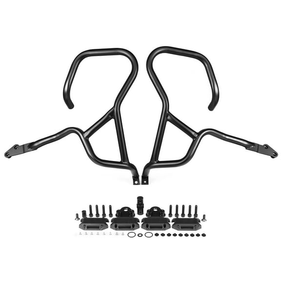 Krator Engine Guard, Black, Highway Crash Bar Compatible with 2015-2019 Suzuki V-Strom 650XT