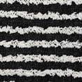 thumbnail image 6 of Laddha Home Designs Handmade Striped Square Cotton Throw Pillow Cover - 20" - Black and White, 6 of 6