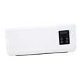 thumbnail image 2 of Calentador de pared eléctrico con control remoto, ligero, de montaje en pared, calentamiento rápido para oficina, garaje, hogar, dormitorio y baño., 2 of 9