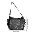 thumbnail image 2 of Women Ita Bag Fashion Shoulder Bag Stylish Crossbody Bag Chic Hobo Bag Fashion Bag (Black), 2 of 10