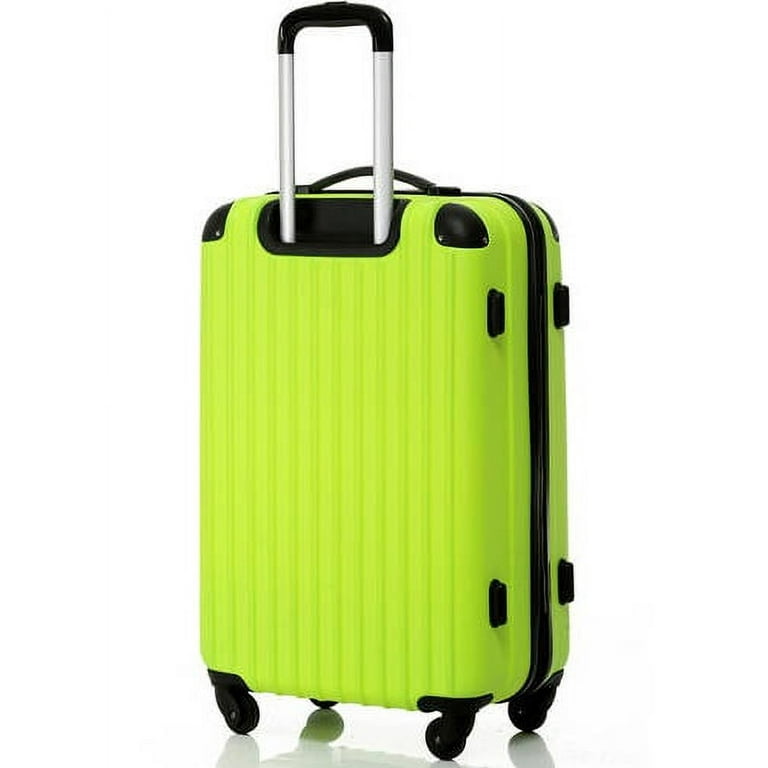 Merax Travelhouse 3 Piece PC ABS Spinner Luggage Set with TSA Lock