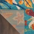 thumbnail image 6 of Nourison Allur Floral Turquoise Multicolor 5'3" x 7'3" Area Rug, (5x7), 6 of 9