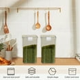 thumbnail image 4 of Airtight Food Storage Containers for Pantry Organization, Stackable Kitchen Canisters with Snap-Lock Lids (10.5x12x25cm), 4 of 6
