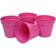 thumbnail image 2 of Mintra Home Garden Pots 4pk (17cm Round, Fuschia), 2 of 6
