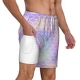 thumbnail image 2 of Kdxio Fish Scale1 Print Men'S Swim Trunks With Compression Liner 7 Inch Inseam Quick Dry Swim Shorts, 2 of 7